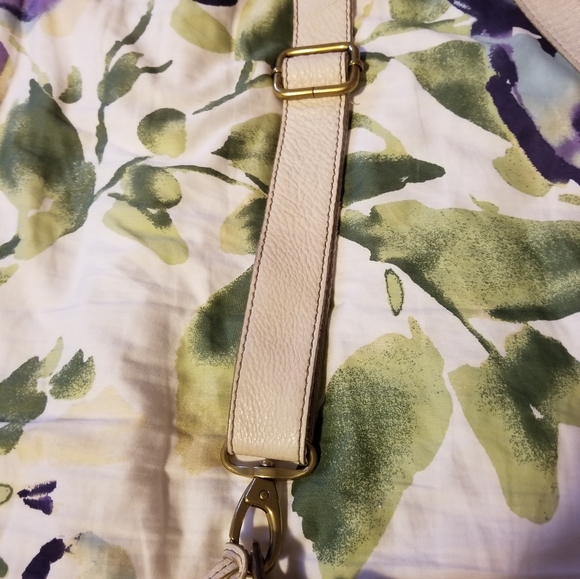 Fossil cream genuine leather purse - Picture 9 of 10